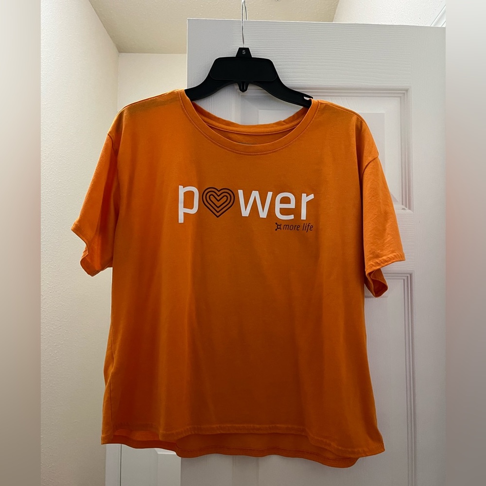 OrangeTheory crop tee